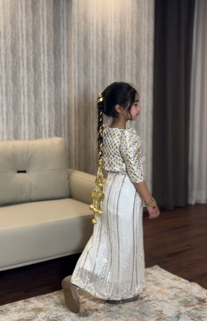 White Gloria Dress