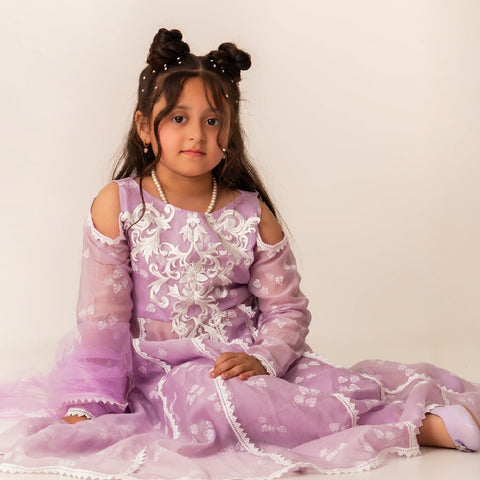 The marigold lilac maxi