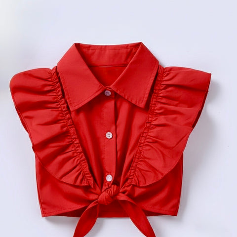 Red collar shirt EC26