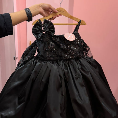 Dark Magical Black Frock