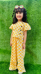 Plaid yellow set