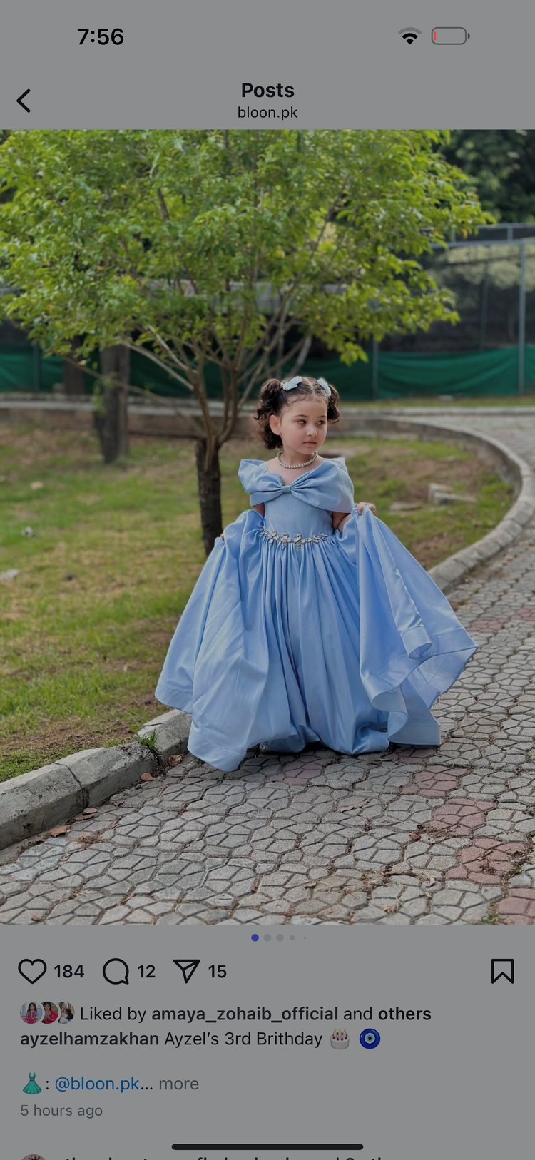 Elsa Princess gown
