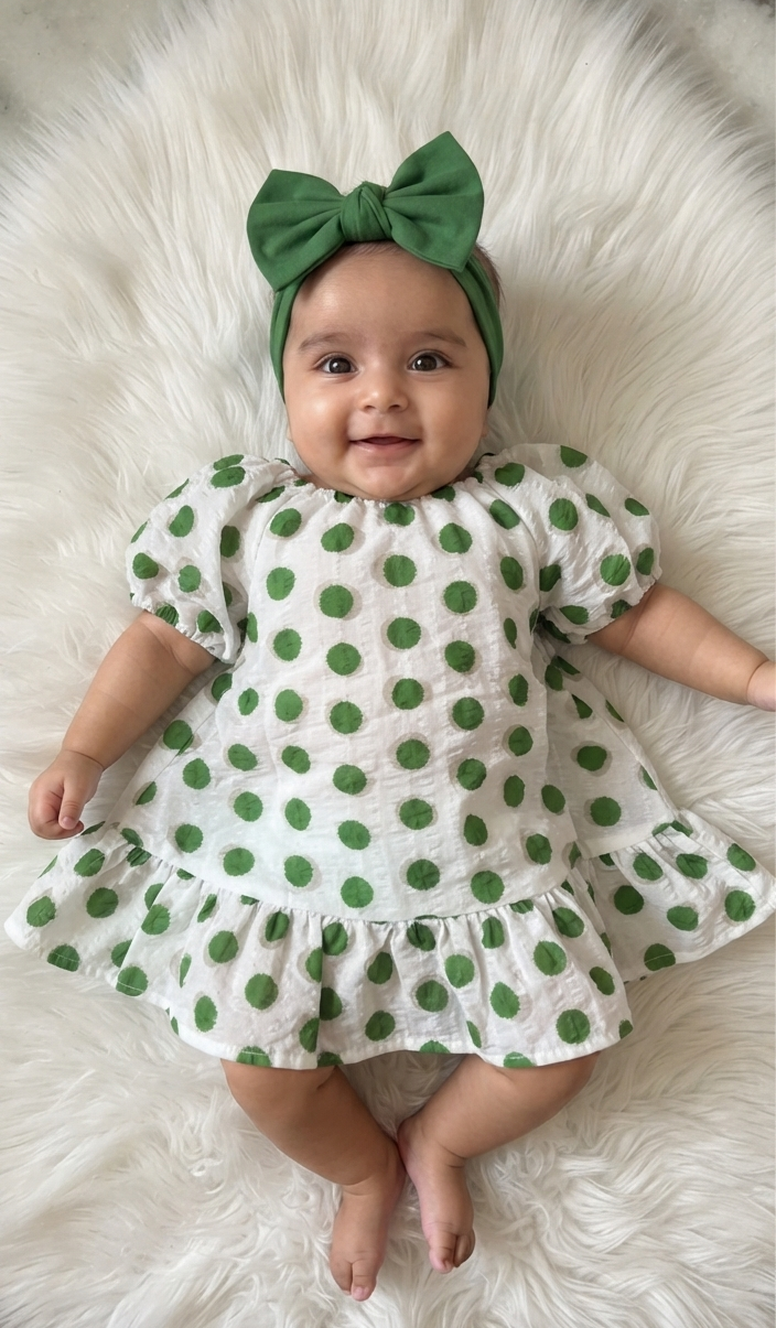 Polka dress midi dress