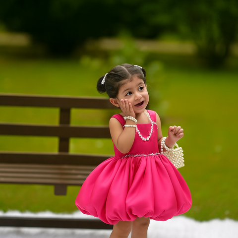 The pink fluff frock