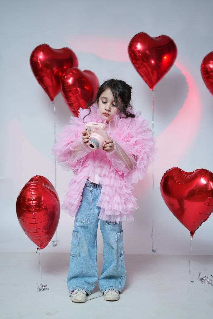 The barbie pink jacket