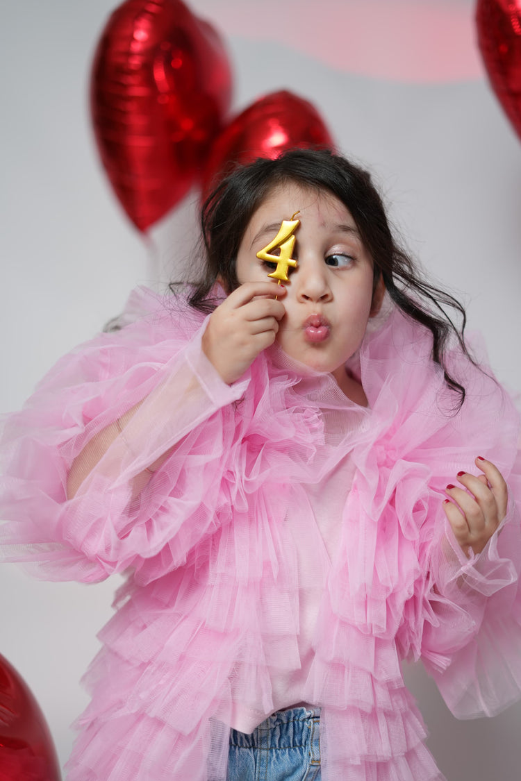The barbie pink jacket