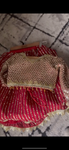 Maroon gold lehnga set