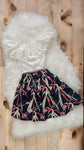 The bluey white forest set
