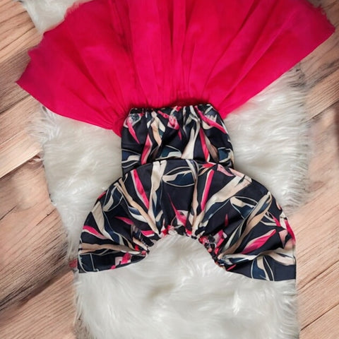 The Forest pink skirt set
