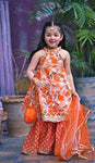 Naranj floral gharara set ec26