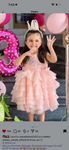Cheena peach dress