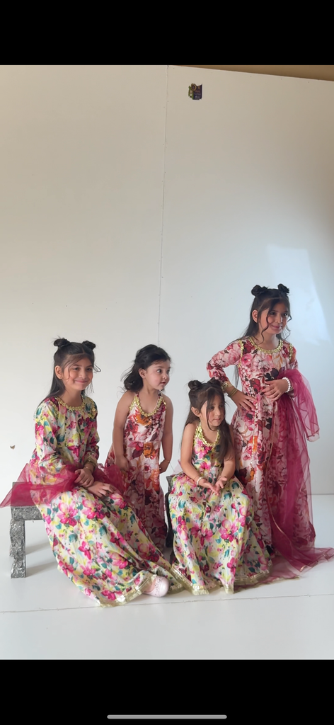The flora pink 4-8yr