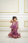 Ujala Gharara set Lilac