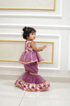 Ujala Gharara set Lilac