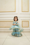 Ujala Gharara set Blue