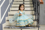 Ujala Gharara set Blue