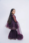 The Plum pansy Gharara