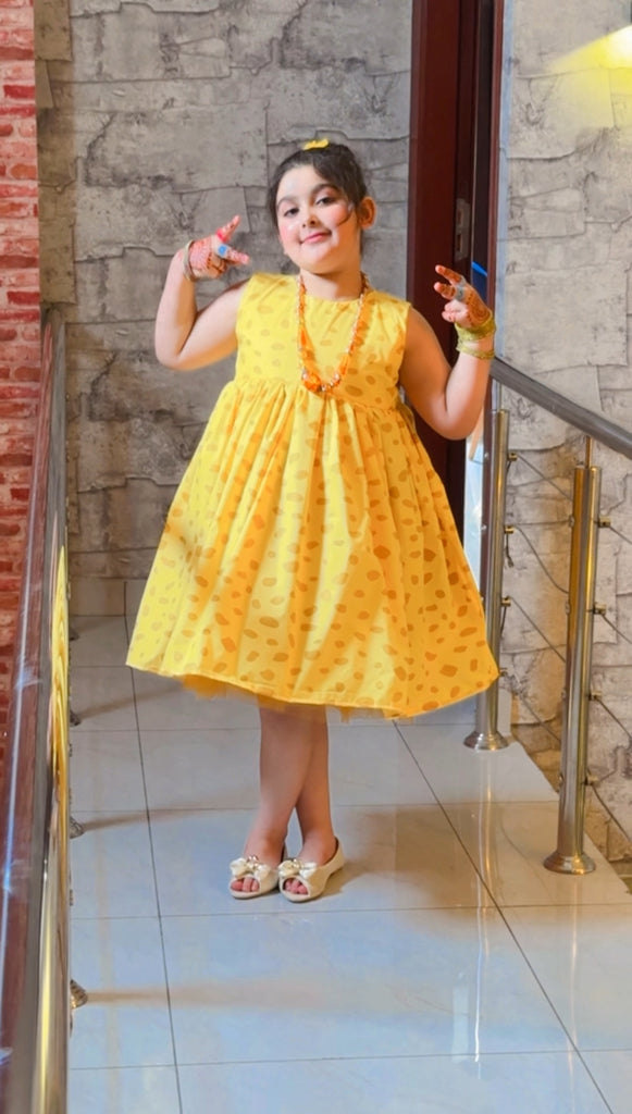 The Yellow Barbie Frock sale