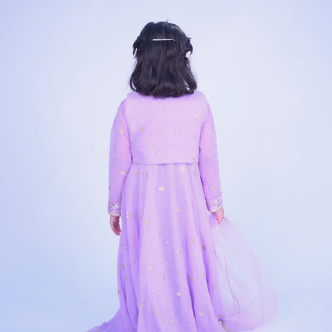 Humnasheen lilac maxi