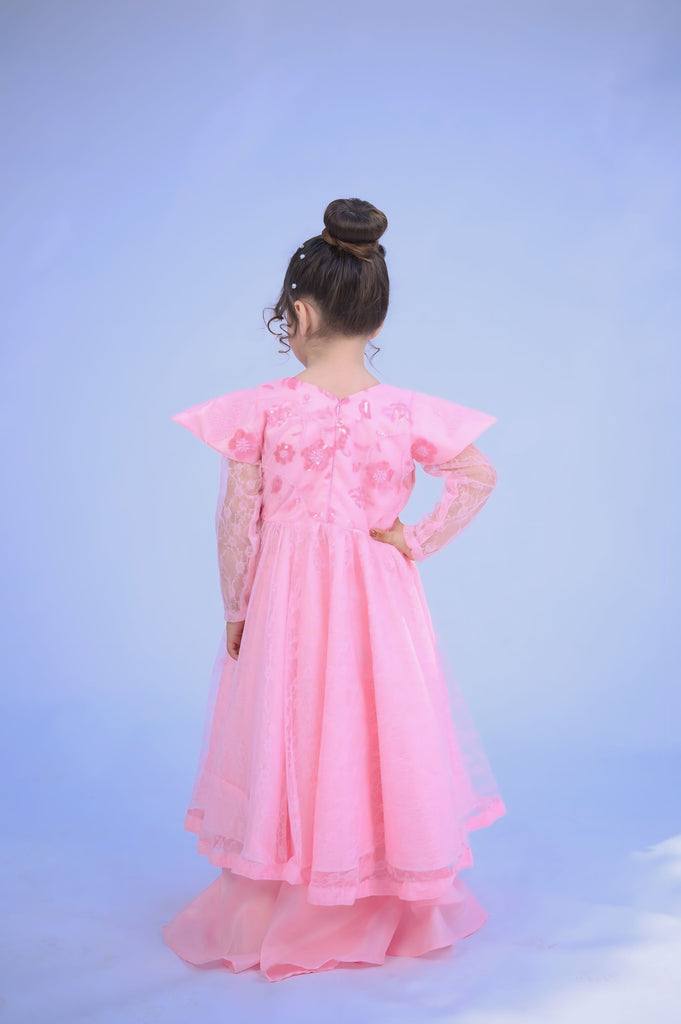 Gulabi Amal gharara set