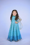 Nigah e shauq blue maxi