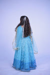 Nigah e shauq blue maxi