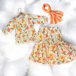 Hoshruba floral gharara set