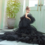 Cruela Black Tail Dress sale