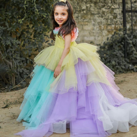 Hoorie Rainbow Dress