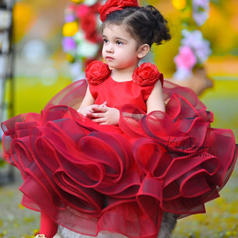 BELLA RED DRESS