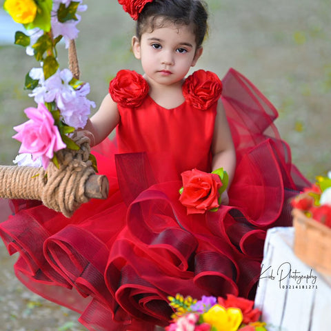 BELLA RED DRESS