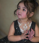 Anabia Black Dress