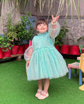 ICE BLUE BOWS TUTU SALE