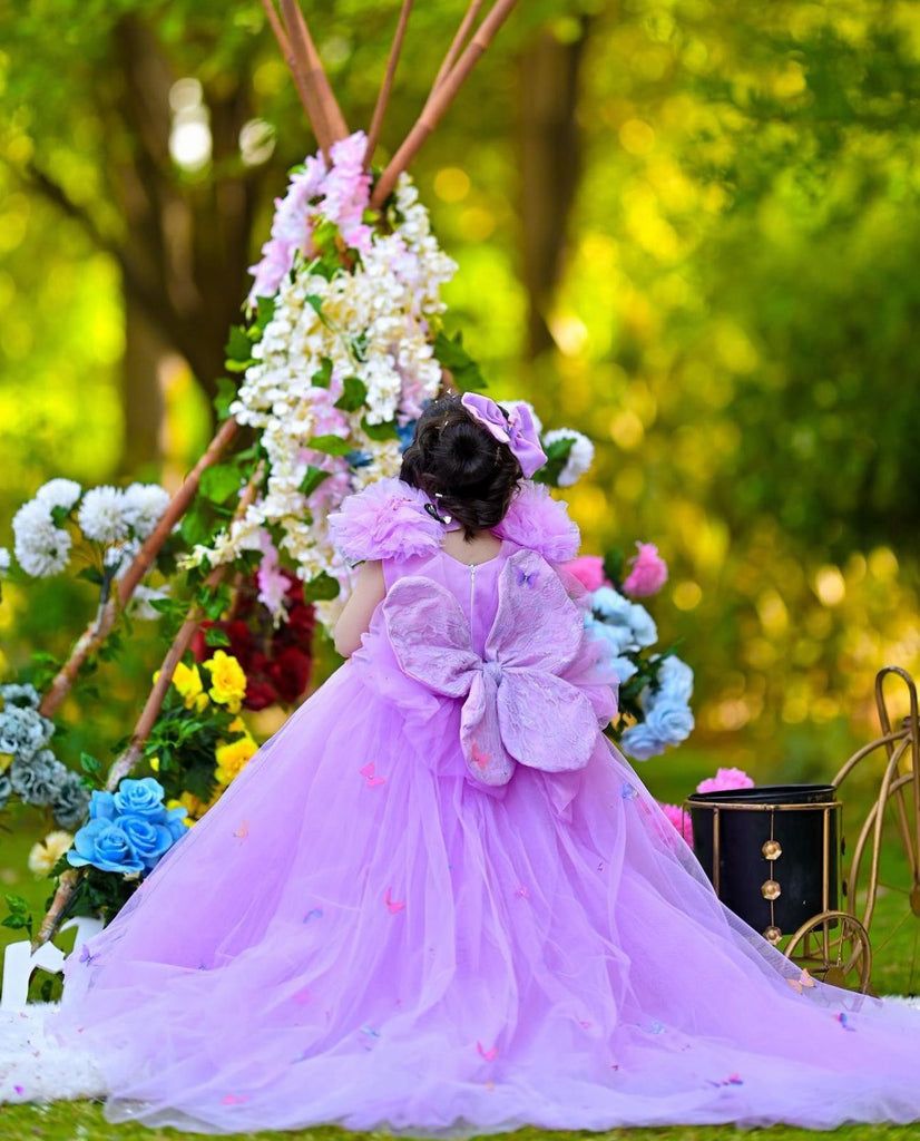 Butterfly Princess Long Dress