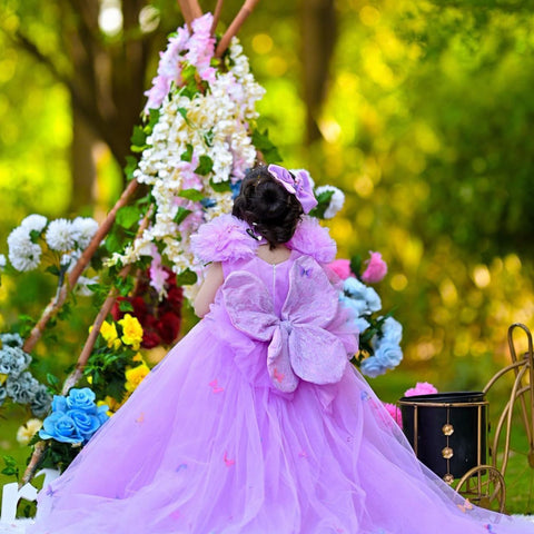 Butterfly Princess Long Dress