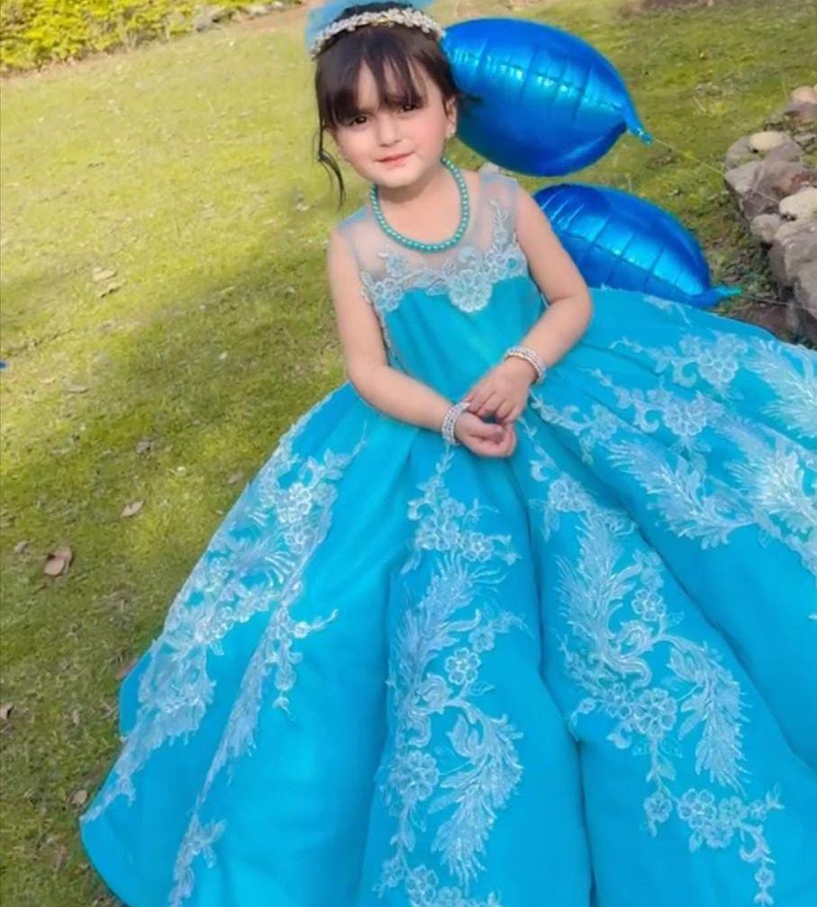 Ball Gown Ice Blue
