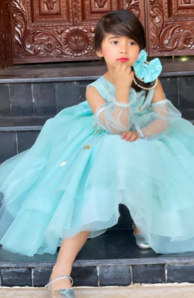 Aster Dress Ice Blue