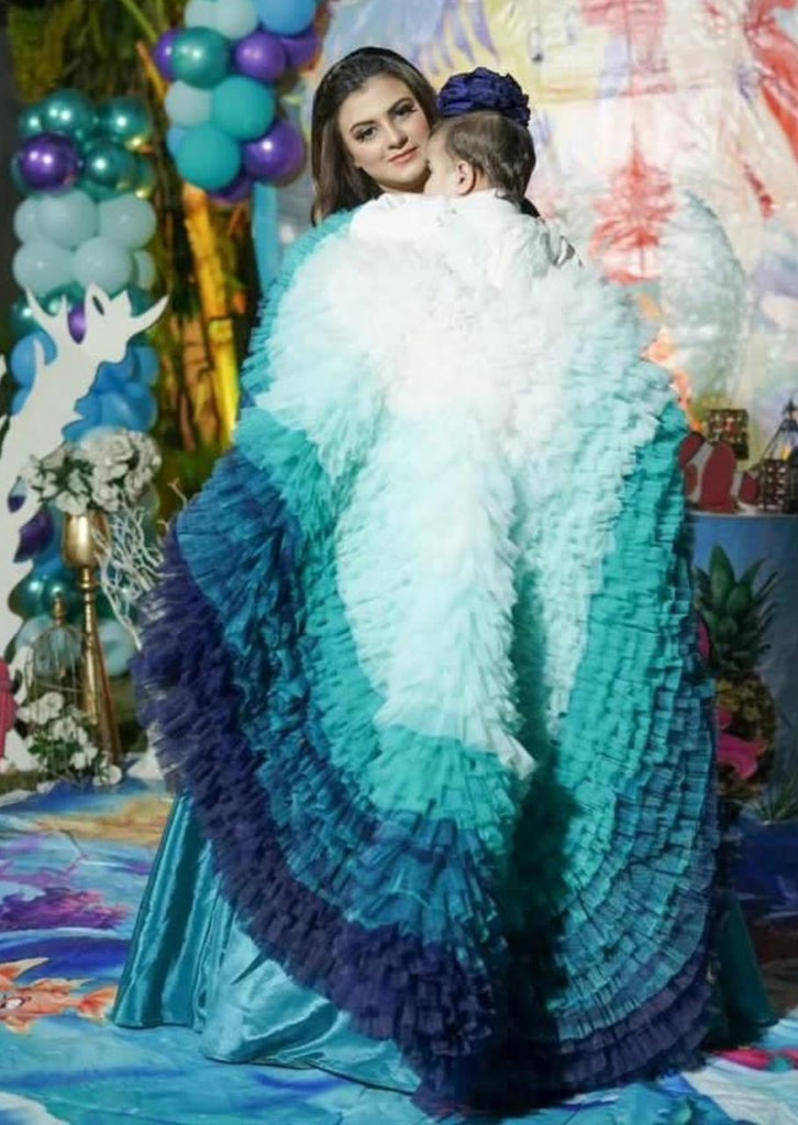 Zarpaash blue Dress
