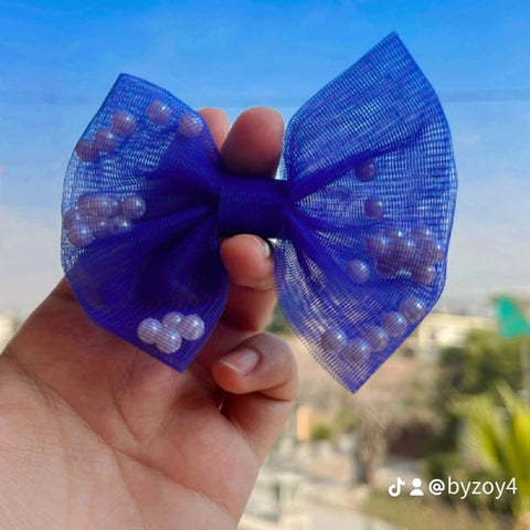 BEADED BOW