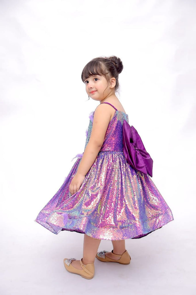 Cosmic Dust Frock (Purple)