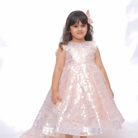 Uranus Frock (Peach)