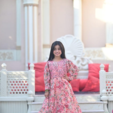The Gahraiyan Pink Maxi