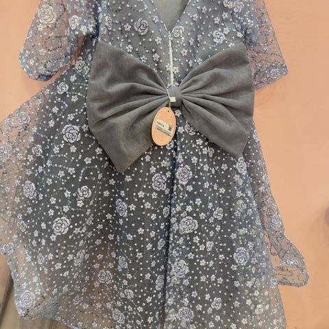 Pinwheel Galaxy Frock (grey)