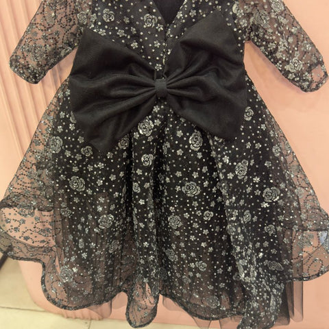 Pinwheel Galaxy Frock (Black)