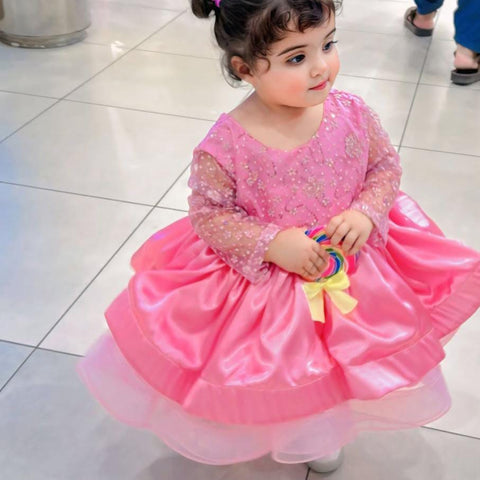 Zariya pink frock