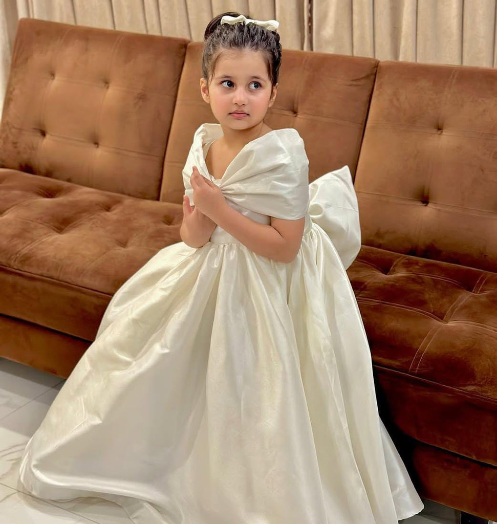 White Princess Frock