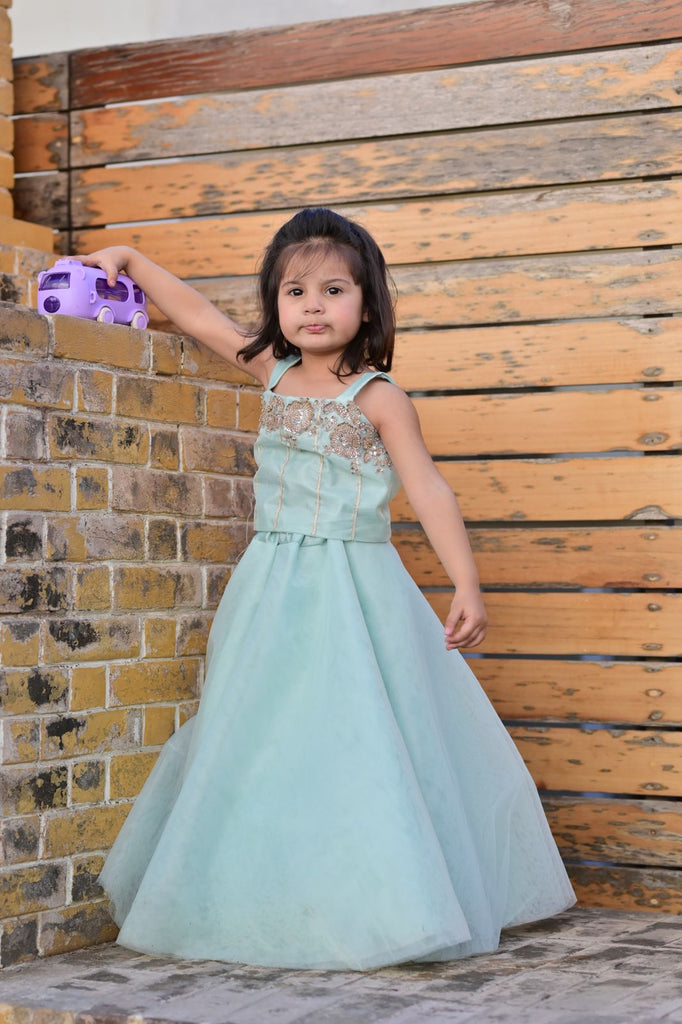 Amaya  lehenga set blue