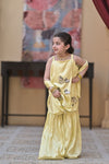 Lemon bakra eid gharara set