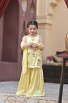 Lemon bakra eid gharara set