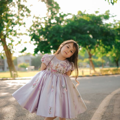 Hiba lilac Fairy Dress